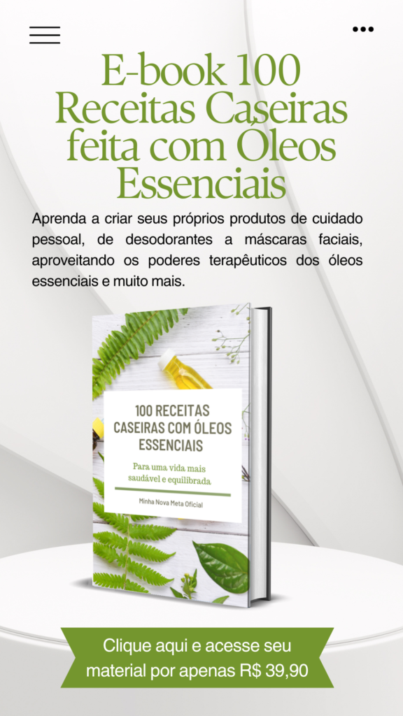Receitas Caseiras com Óleos Essenciais